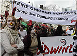 Großer Protestmarsch in Wien gegen die EU Agrarpolitik
