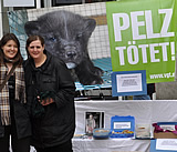 VGT Vorarlberg informierte bei "Konstanz pelzfrei"